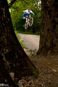 cred: Chris Tharovsky, jumping in my traditional "Dirndl"