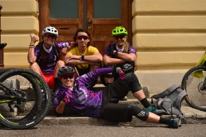Steffi Marth, Laurin Lehner, Katja Rupf, Kathi Kuypers Riva del Garda 2015